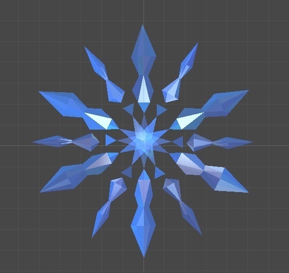 【無料】雪の結晶【VRC想定】