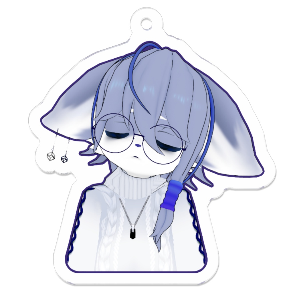 アクリルキーホルダー【瞬き】