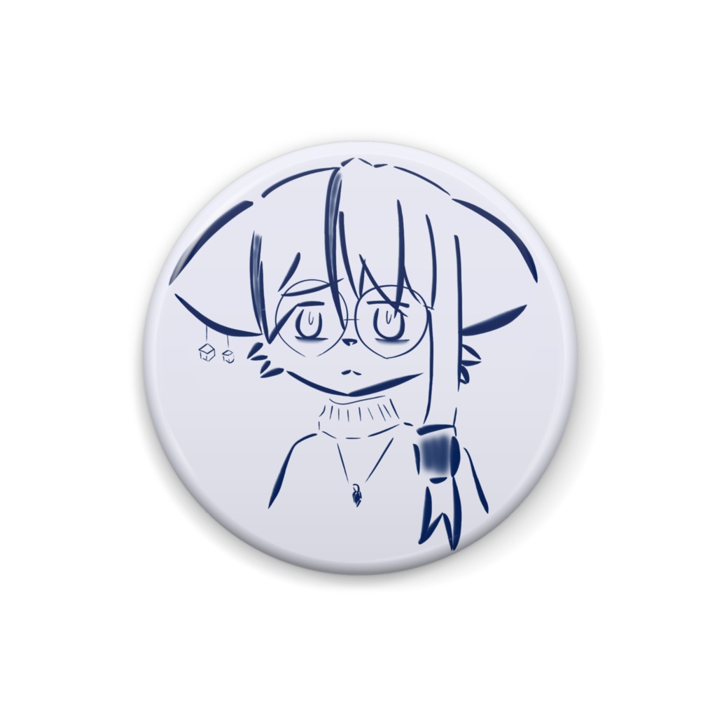 缶バッチ【手描き】