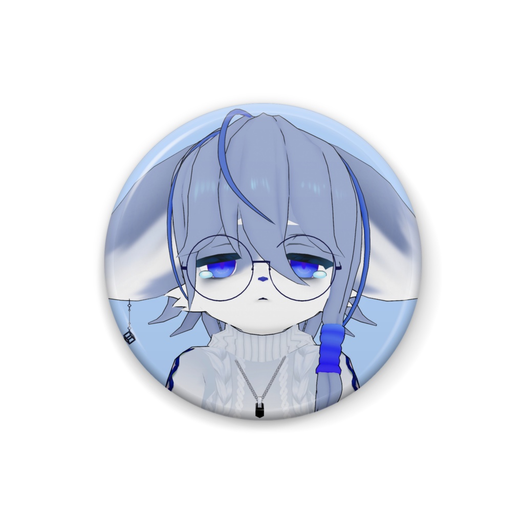 缶バッチ【泣き顔】