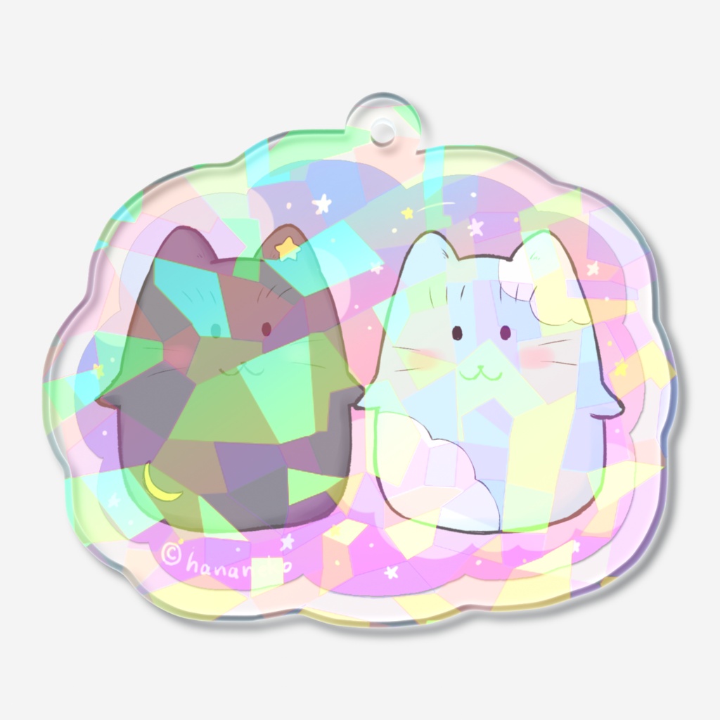 きみ空　そらねこアクキー