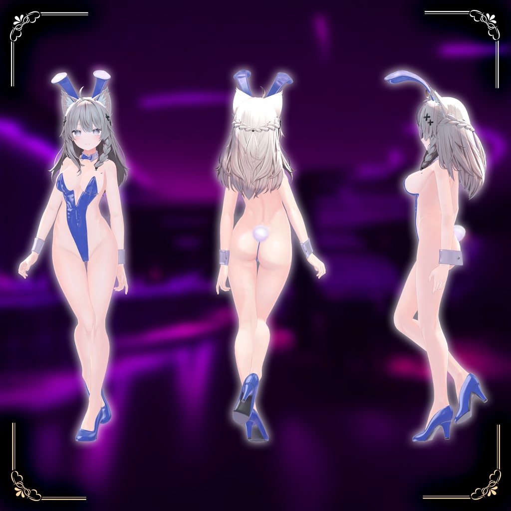 🐰【6アバター対応】Nuts Bunny ナッツ バニー【ギミック付き】🐰 缩略图 5