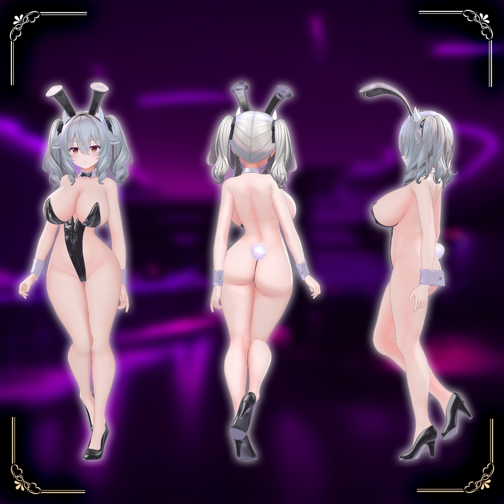 🐰【6アバター対応】Nuts Bunny ナッツ バニー【ギミック付き】🐰 缩略图 4