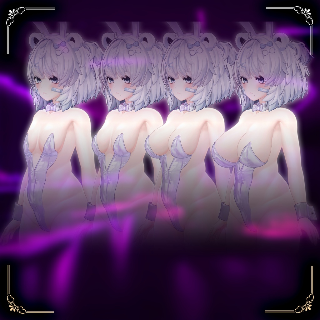 🐰【6アバター対応】Nuts Bunny ナッツ バニー【ギミック付き】🐰 缩略图 17