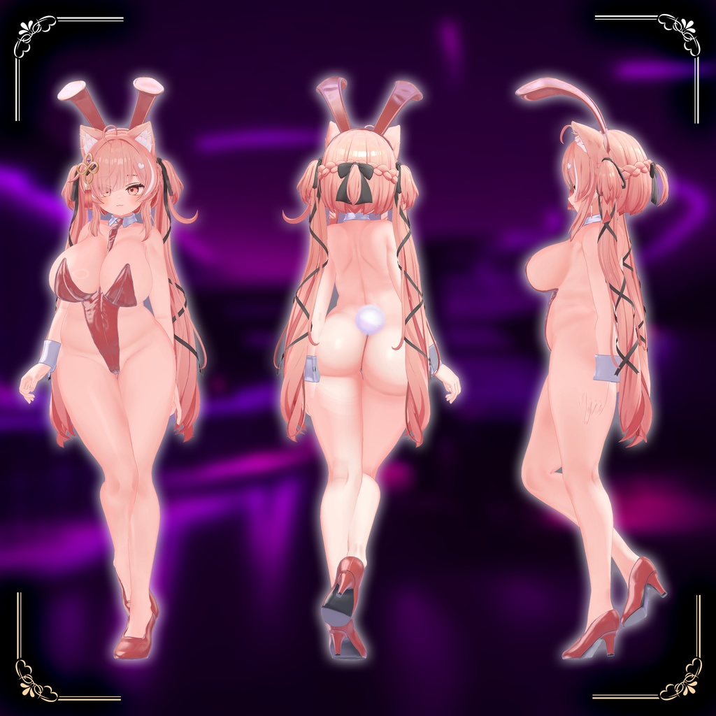🐰【6アバター対応】Nuts Bunny ナッツ バニー【ギミック付き】🐰 缩略图 8