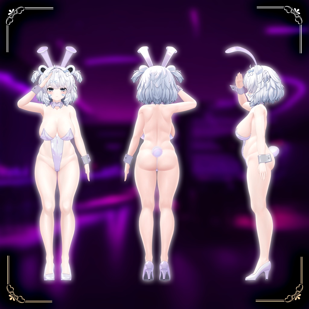 🐰【6アバター対応】Nuts Bunny ナッツ バニー【ギミック付き】🐰 缩略图 9