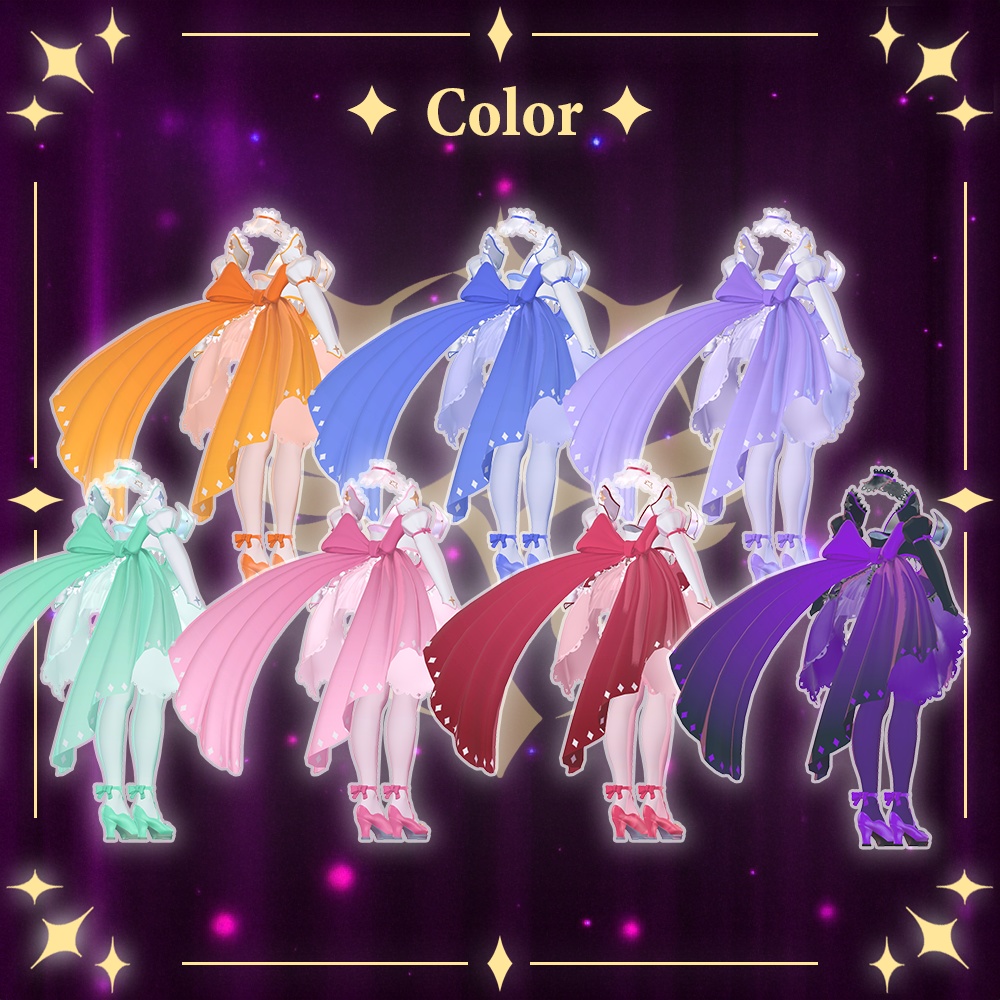 ✨️【5アバター対応】HolierMagical ホリアーマジカル【ギミック付き】✨️