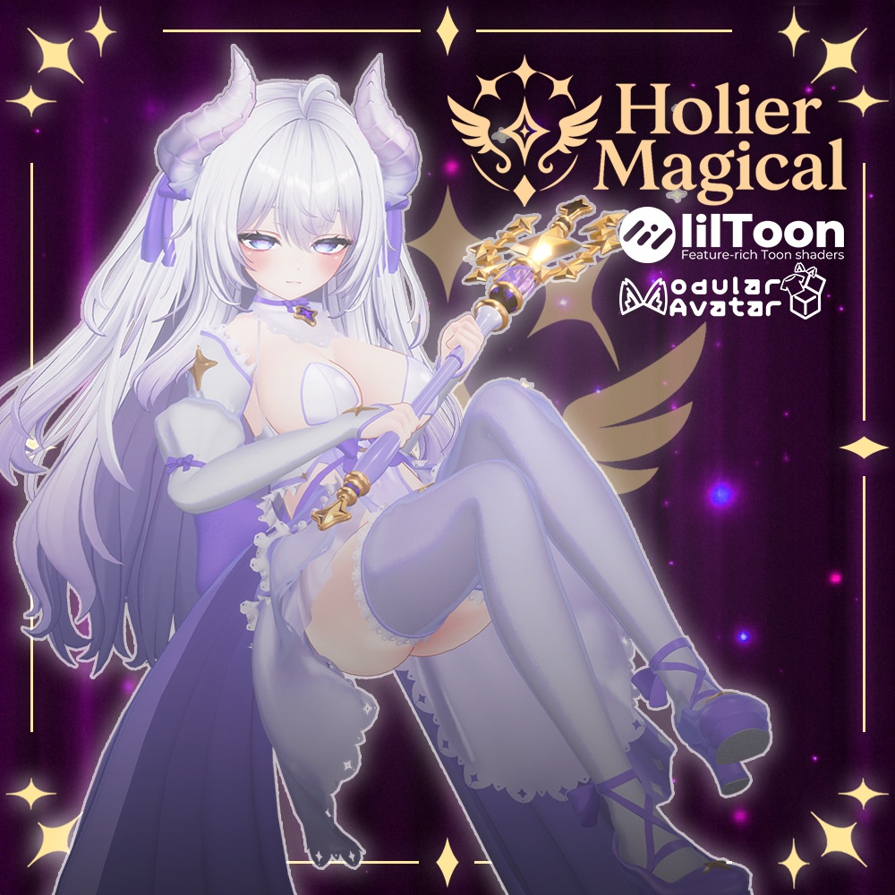 ✨️【5アバター対応】HolierMagical ホリアーマジカル【ギミック付き】✨️