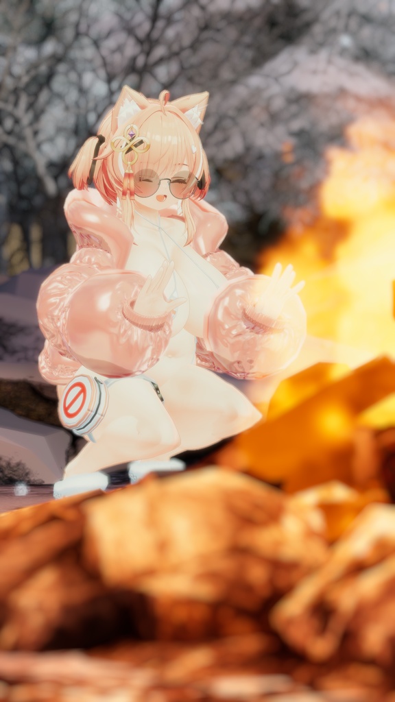 ❄【セール中】【6アバター対応】PretentiousBikini&Down【ギミック付き】❄