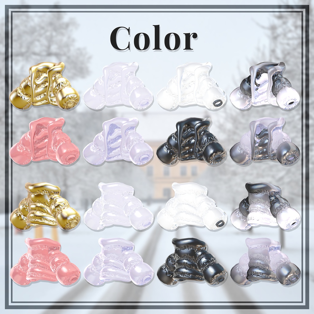 ❄【セール中】【6アバター対応】PretentiousBikini&Down【ギミック付き】❄