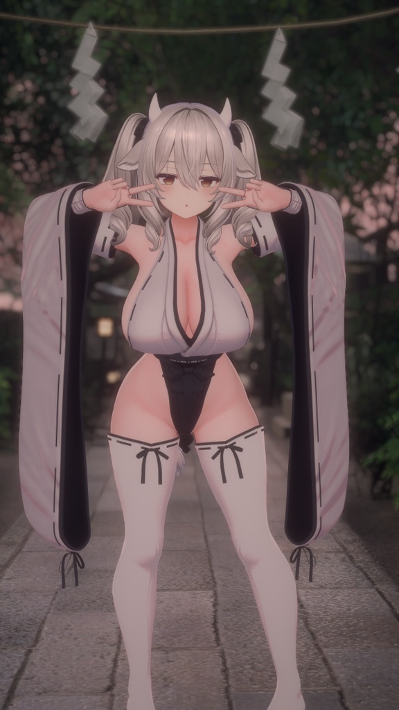 ⛩️【6アバター対応】えぐみこ EX Miko【ギミック付き】⛩️