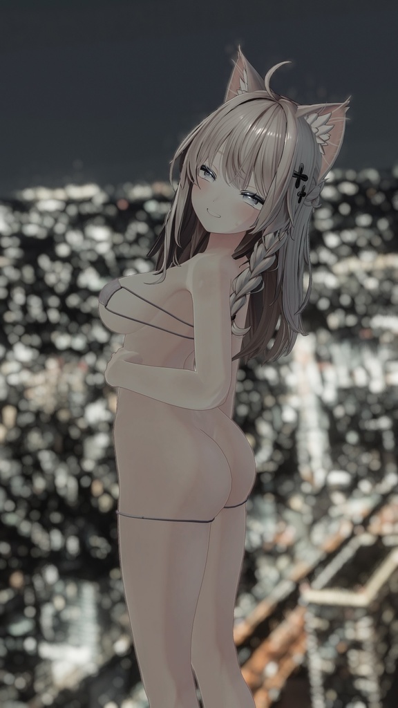 🟡【GWセール中】【6アバター対応】眼帯ビキニ EyePatchBikini【ギミック付き】🟡