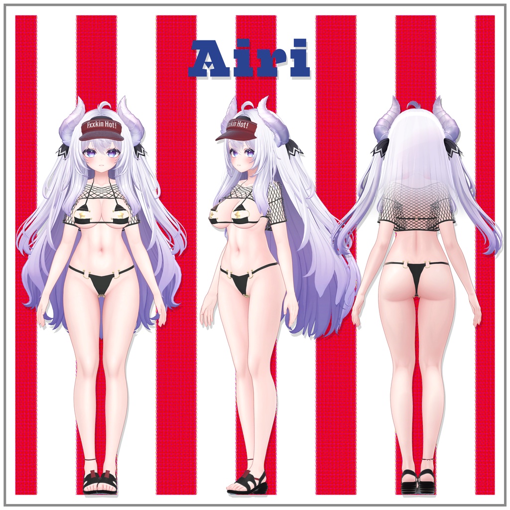 🇺🇸【セール予定】【6アバター対応】Fxxkin Hot Florida Bikini フxxキン ホット フロリダ ビキニ【ギミック付き】🇺🇸