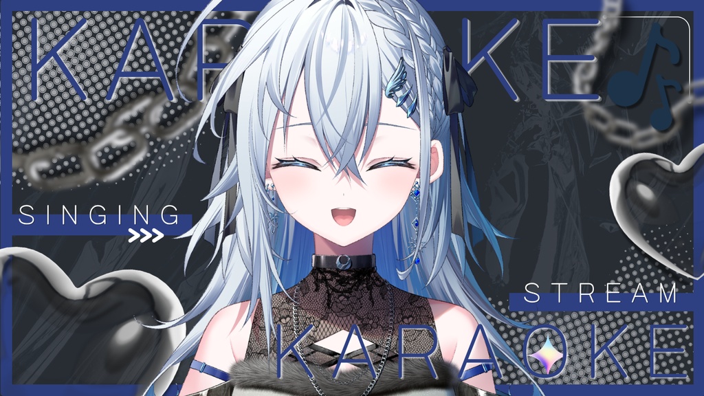 歌枠 サムネイル素材