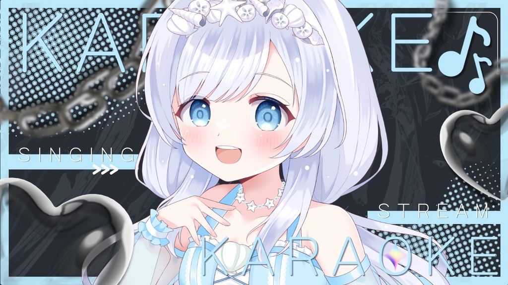 歌枠 サムネイル素材