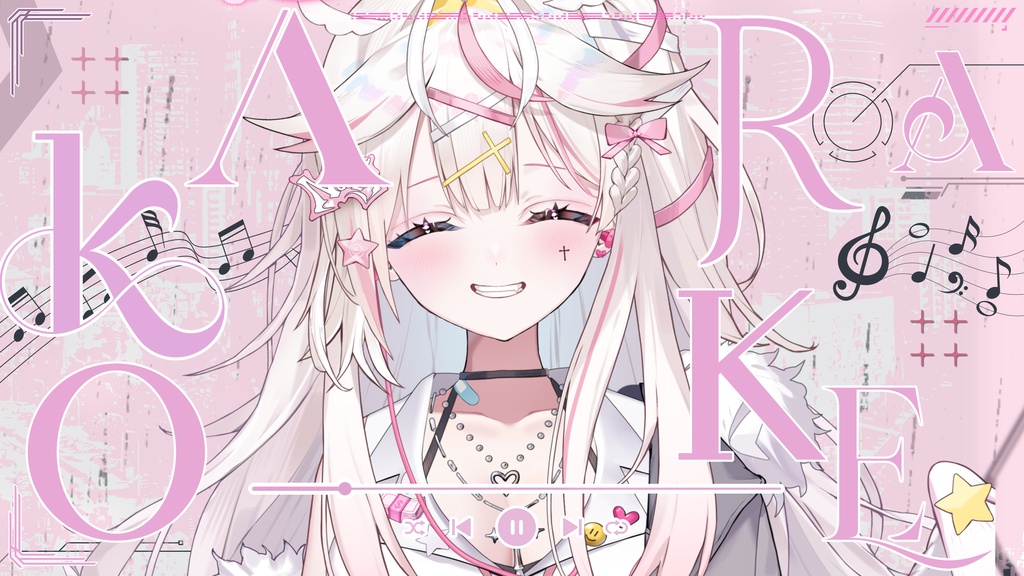 歌枠 サムネイル素材