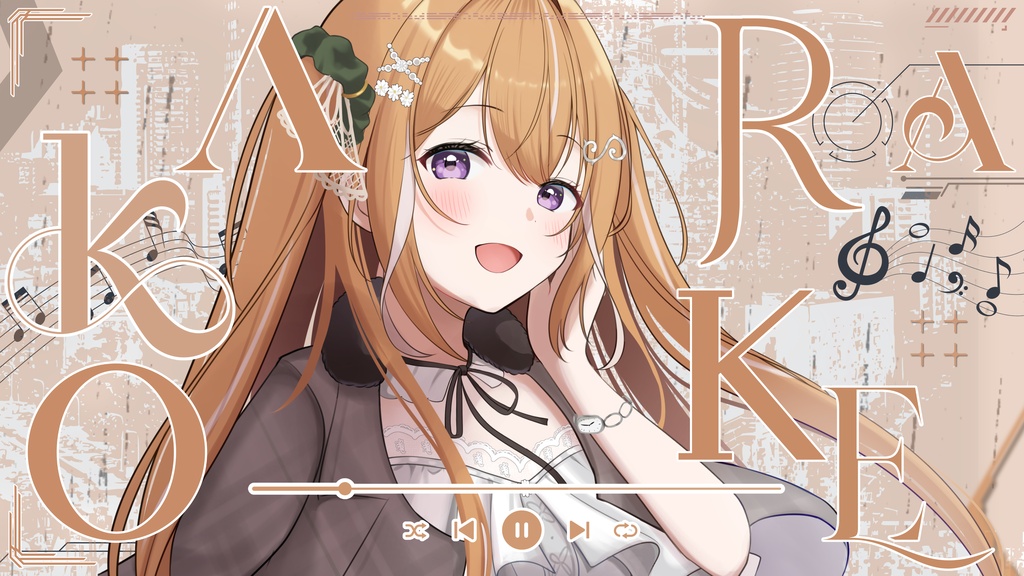 歌枠 サムネイル素材