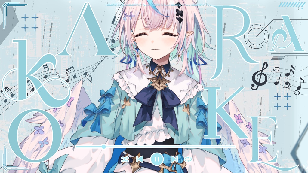 歌枠 サムネイル素材