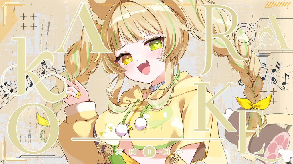 歌枠 サムネイル素材