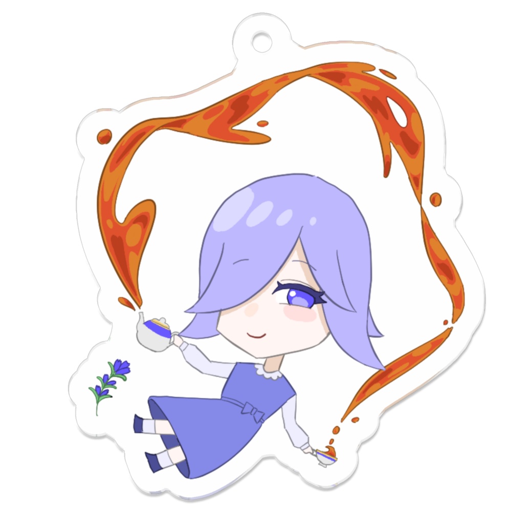 リンドウちゃん　アクキー