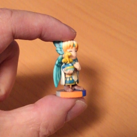 真・一寸フィギュア「りゅうたまの竜人(蒼)」