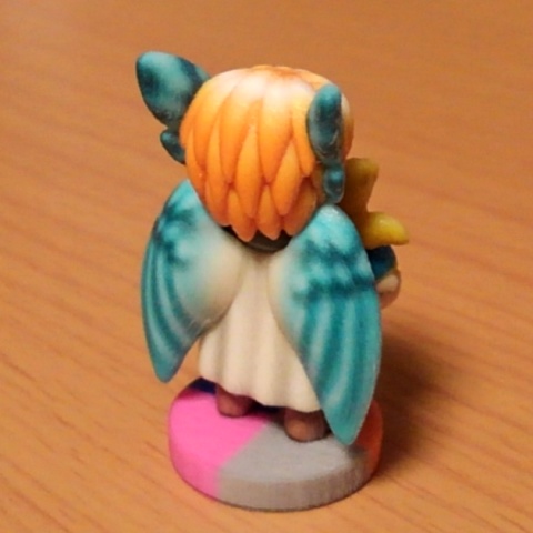 真・一寸フィギュア「りゅうたまの竜人(蒼)」