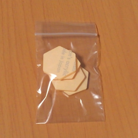 「バトルテック」用アクリル台座セット Acrylic base for BATTLETECH