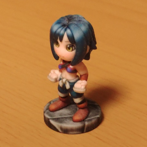 真・一寸フィギュア「武闘家」