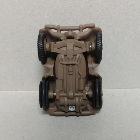 【塗装・組立済】プルバックカー 九五式小型乗用車「くろがね四起」