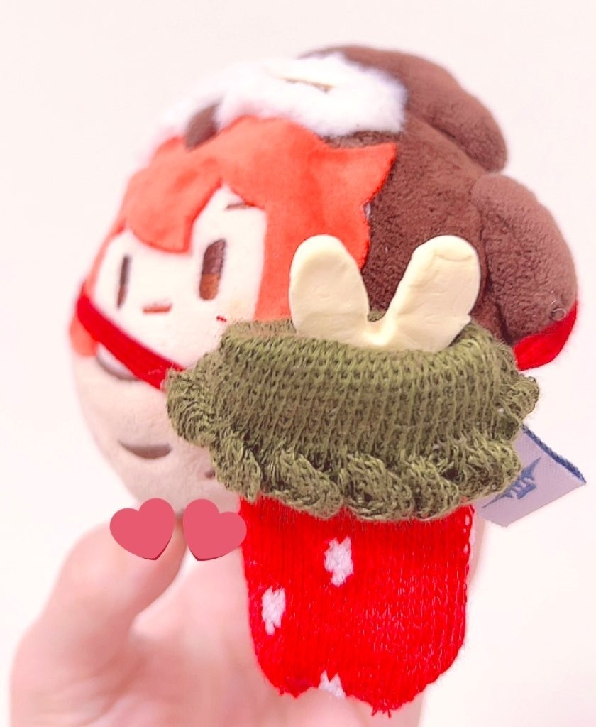 ぬい用いちごポシェット（10センチ）