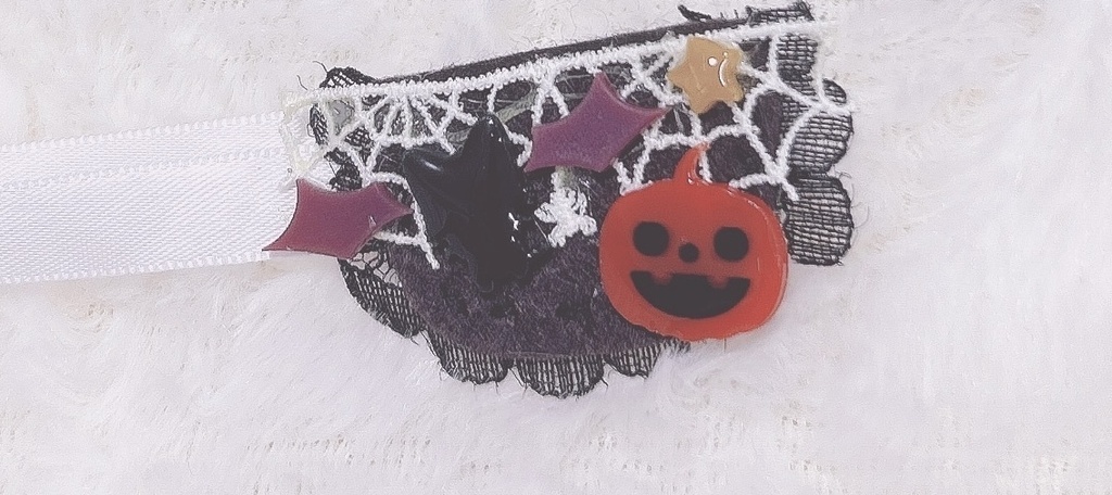 ハロウィンぬい用前かけ