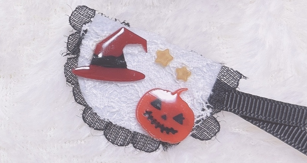 ハロウィンぬい用前かけ