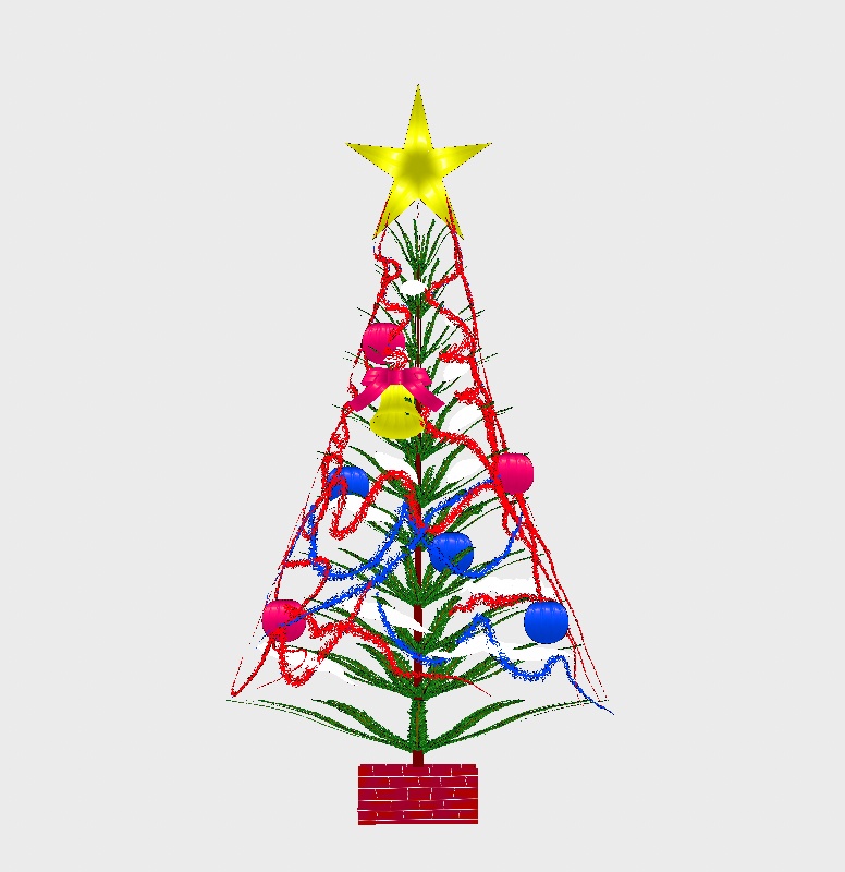 クリスマスツリー Free Christmas tree