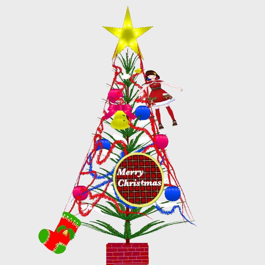 クリスマスツリー Free Christmas tree 