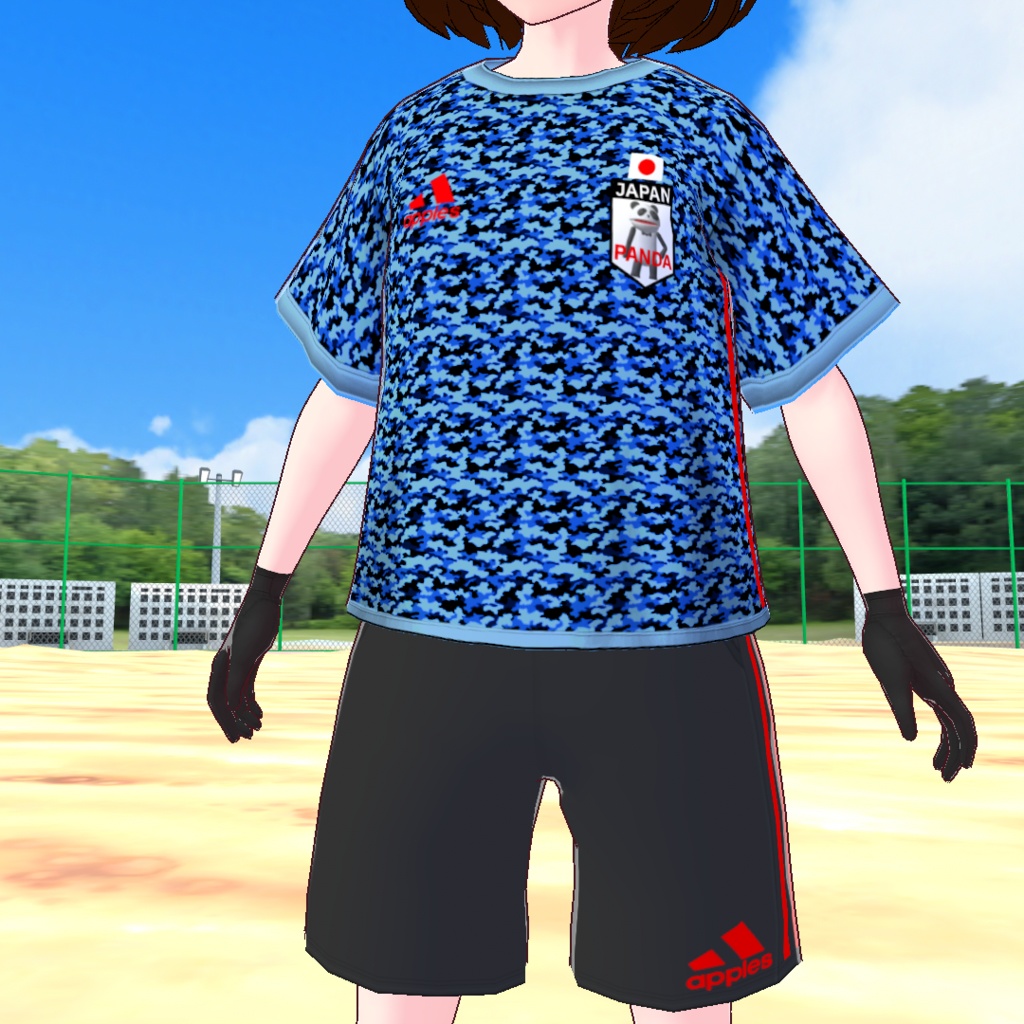 PANDA JAPAN サッカーユニフォーム