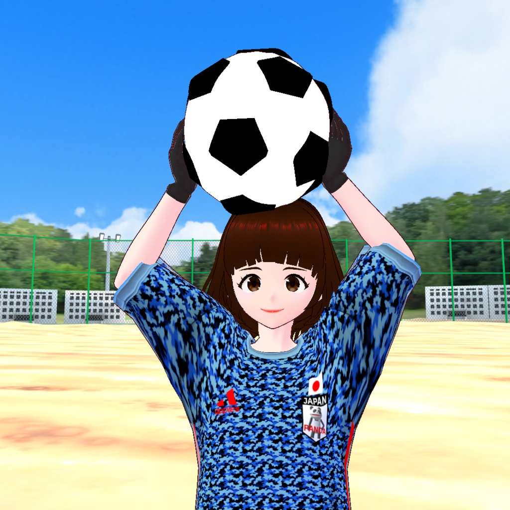 PANDA JAPAN サッカーユニフォーム