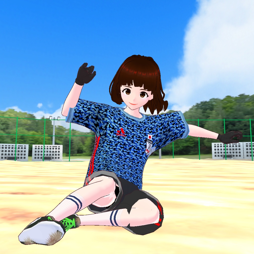 PANDA JAPAN サッカーユニフォーム