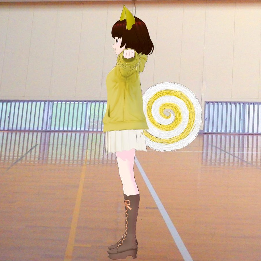 柴犬系まきまきしっぽ