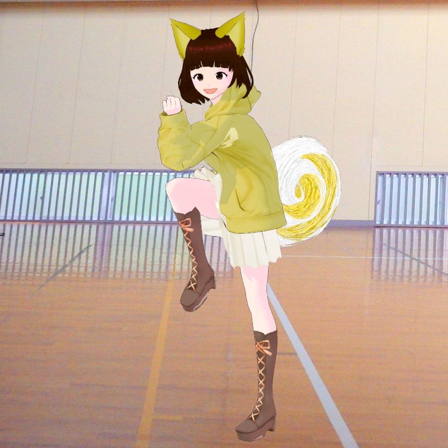 柴犬系まきまきしっぽ