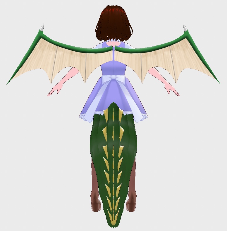ドラゴンの羽・しっぽ