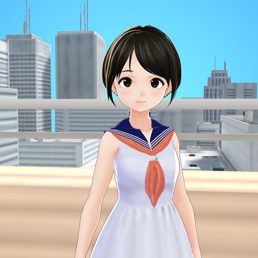 VRoidモバイル用セーラーワンピ Sailor onepiece only for mobile