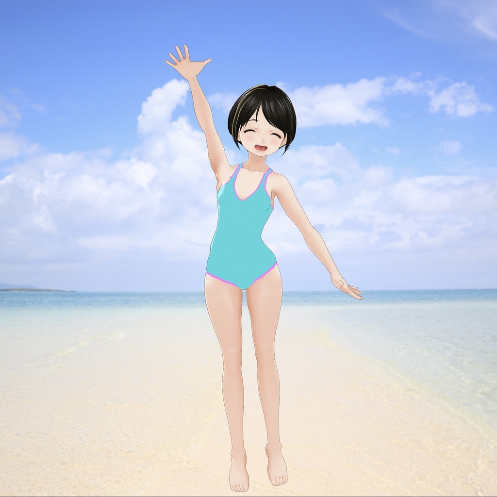 VRoidモバイル用水着テクスチャ Swimsuit for mobile