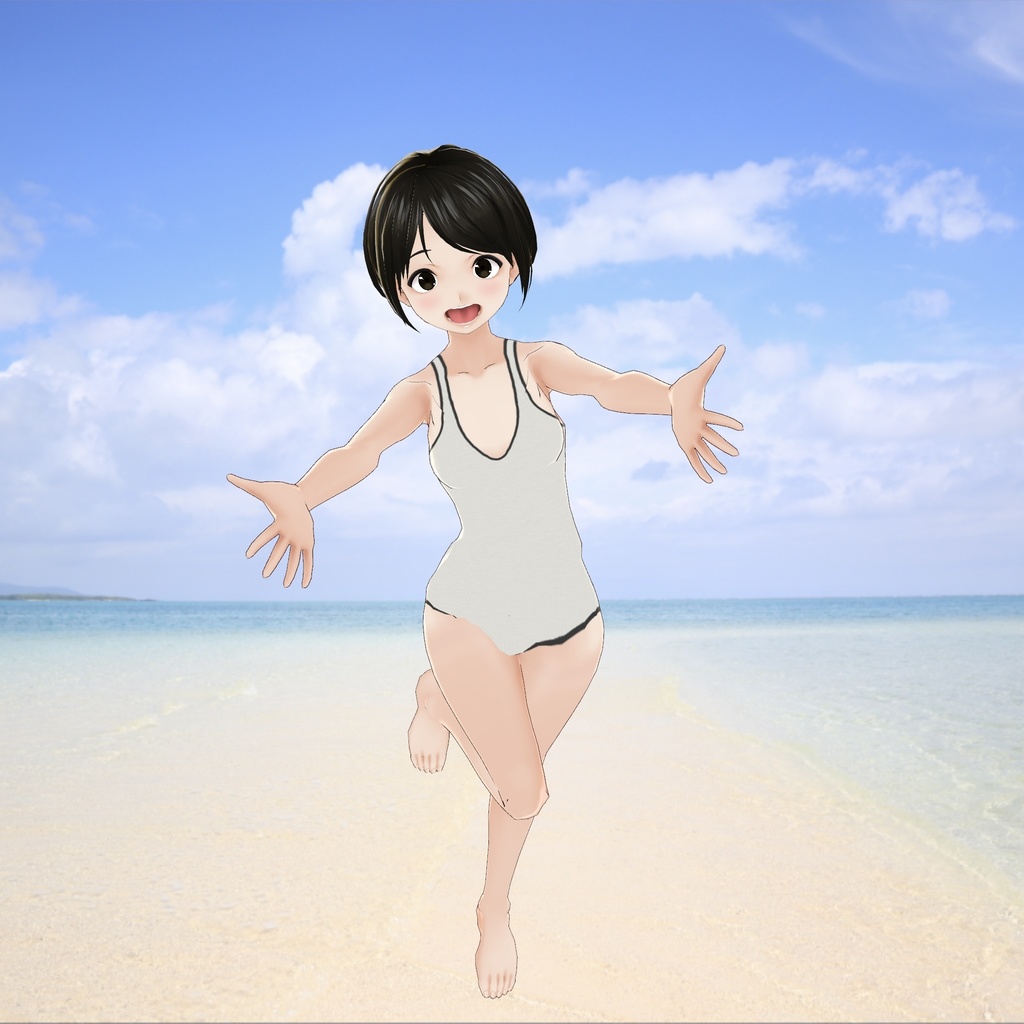 VRoidモバイル用水着テクスチャ Swimsuit for mobile