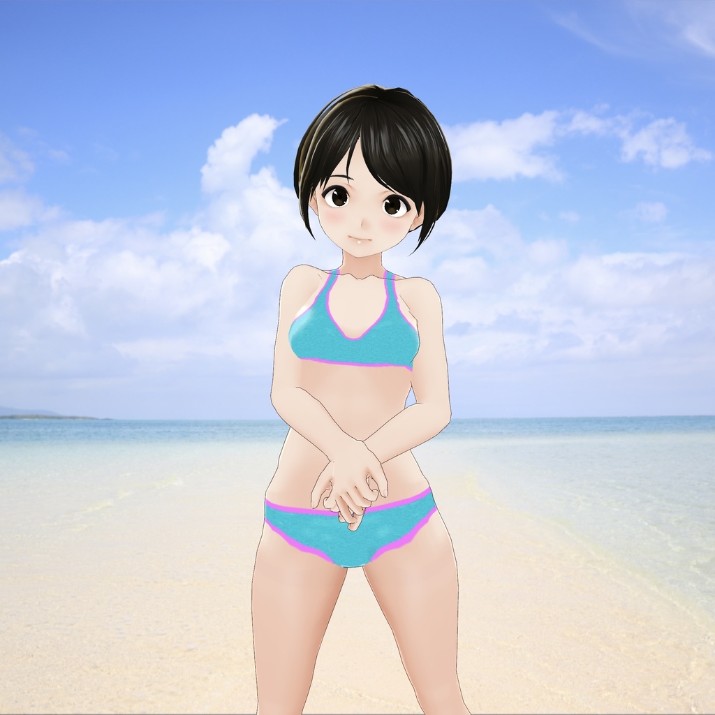 VRoidモバイル用水着テクスチャ Swimsuit for mobile