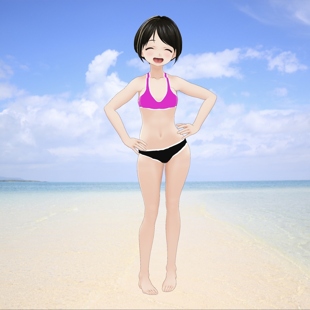 VRoidモバイル用水着テクスチャ Swimsuit for mobile