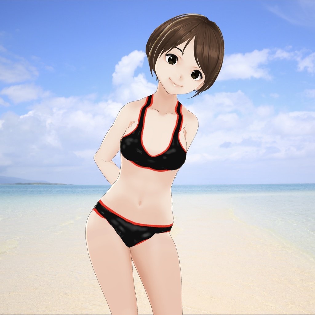 VRoidモバイル用水着テクスチャ Swimsuit for mobile