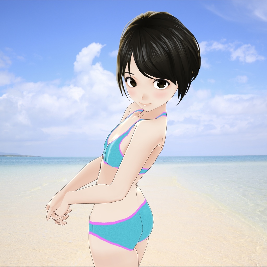 VRoidモバイル用水着テクスチャ Swimsuit for mobile