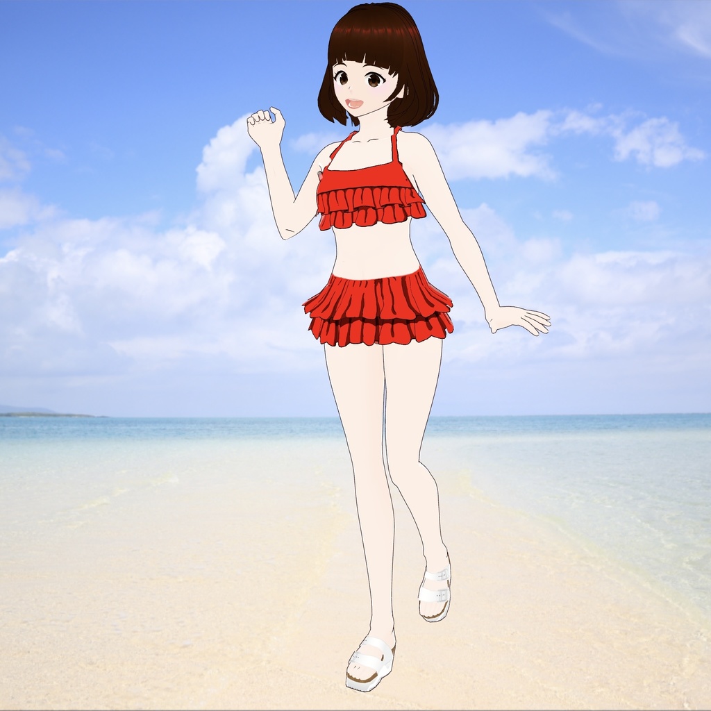 フリル水着 Frill swimsuits