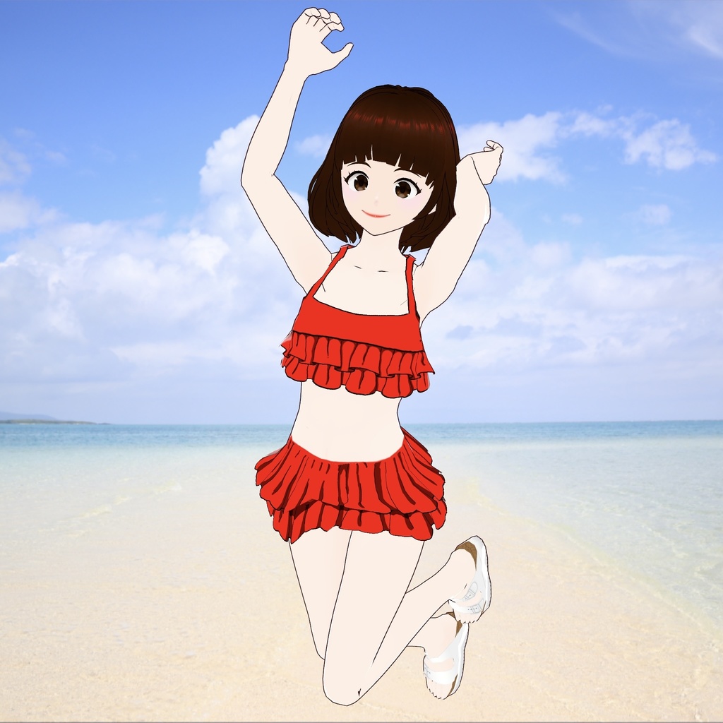 フリル水着 Frill swimsuits