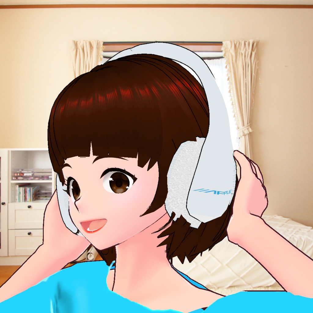 普通のヘッドホン Headphones